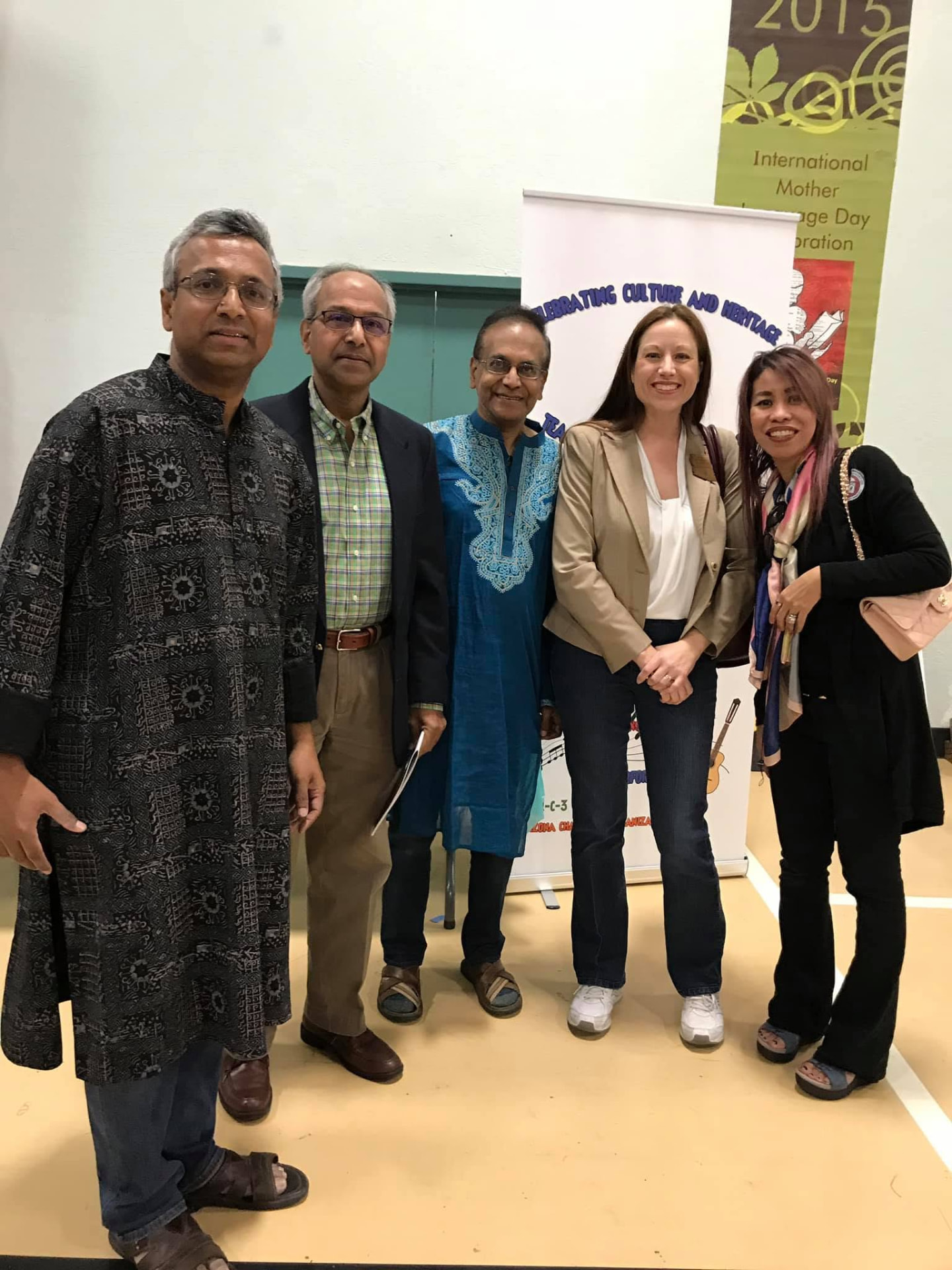 Abaka educators celebrating culture and heritage at an international event